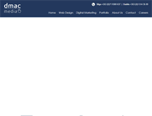 Tablet Screenshot of dmacmedia.ie